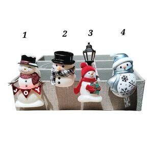 SNOWMAN WALLFLOWER PLUGS BY BATH AND BODY WORKS  - CHOOSE 1 - BRAND NEW!
